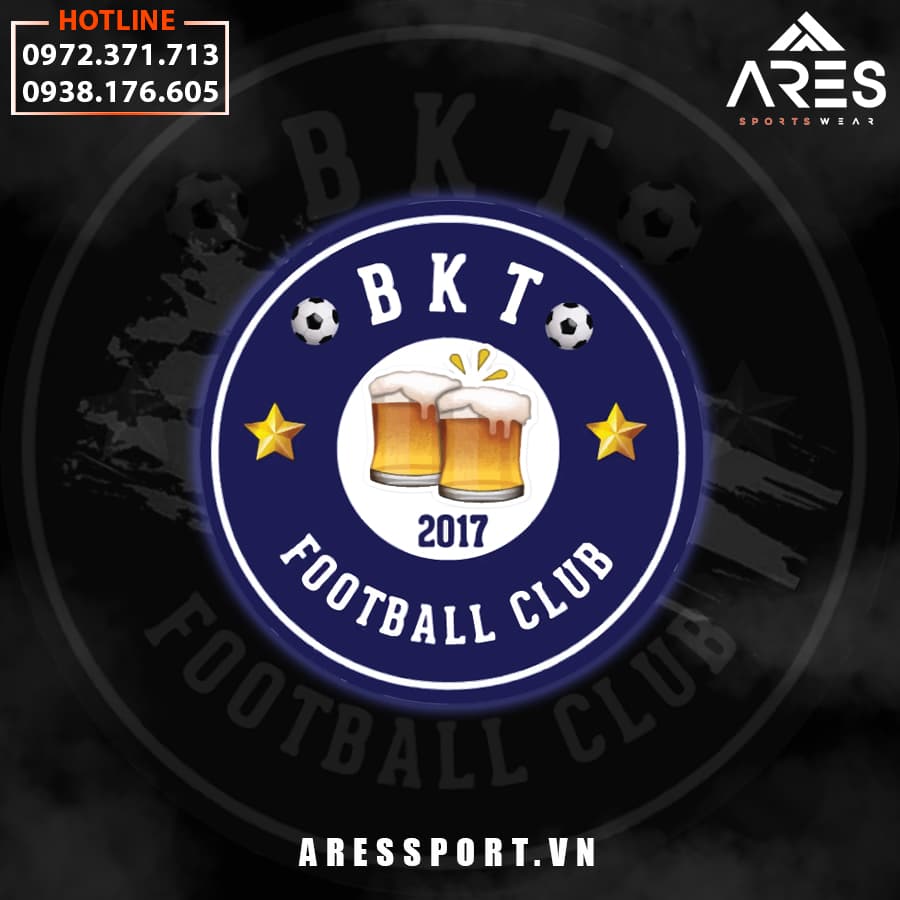 Logo áo bóng đá tự thiết kế BKT