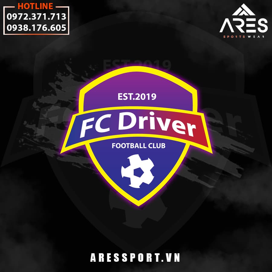 Logo áo bóng đá tự thiết kế FC Driver