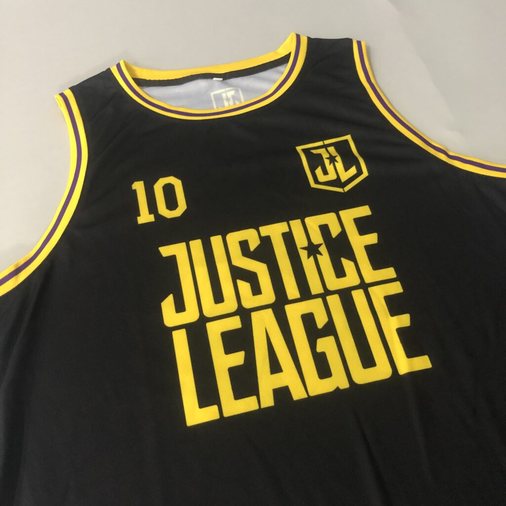 In áo bóng rổ đẹp cho Justice League