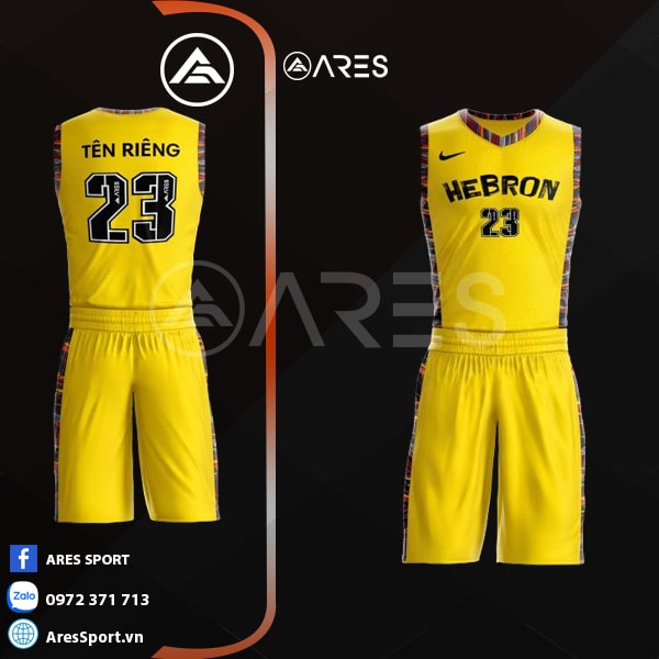 mẫu đồ áo đồng phục bóng rổ 54