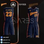 mẫu đồ áo đồng phục bóng rổ Warriors
