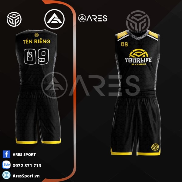 mẫu đồ áo đồng phục bóng rổ 6