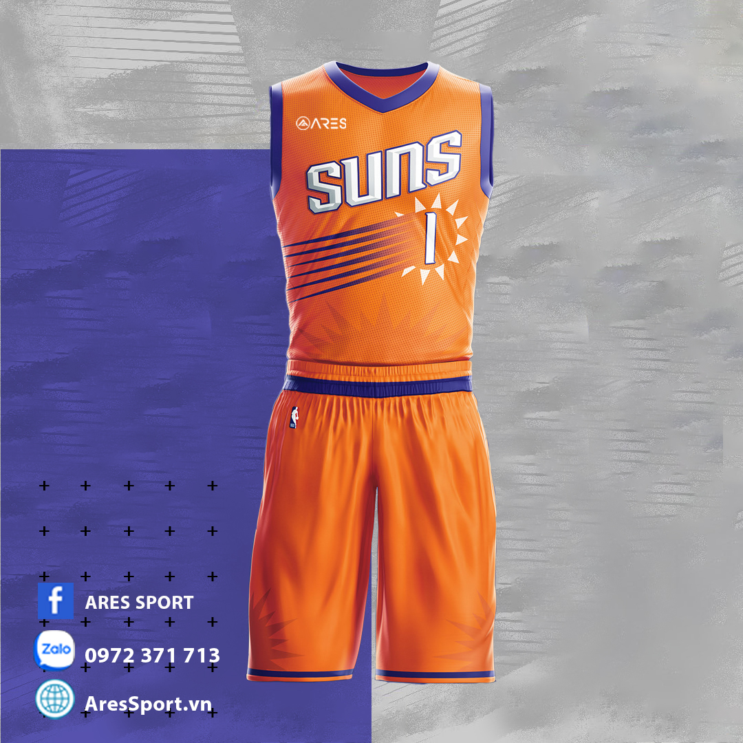 Áo bóng rổ NBA Suns