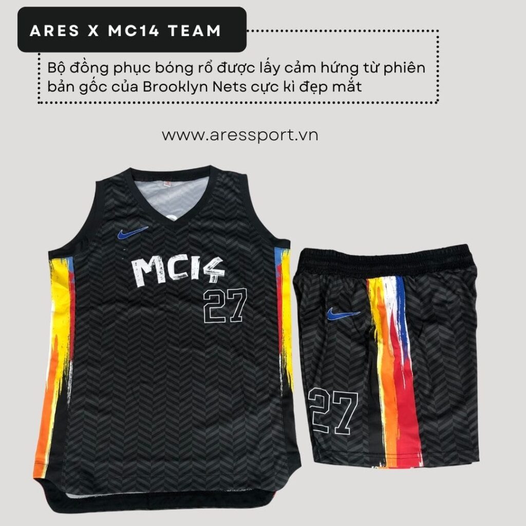 Áo đồng phục bóng rổ MC14