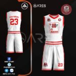 Áo đồng phục bóng rổ Hà Nội Acers thiết kế may theo yêu cầu