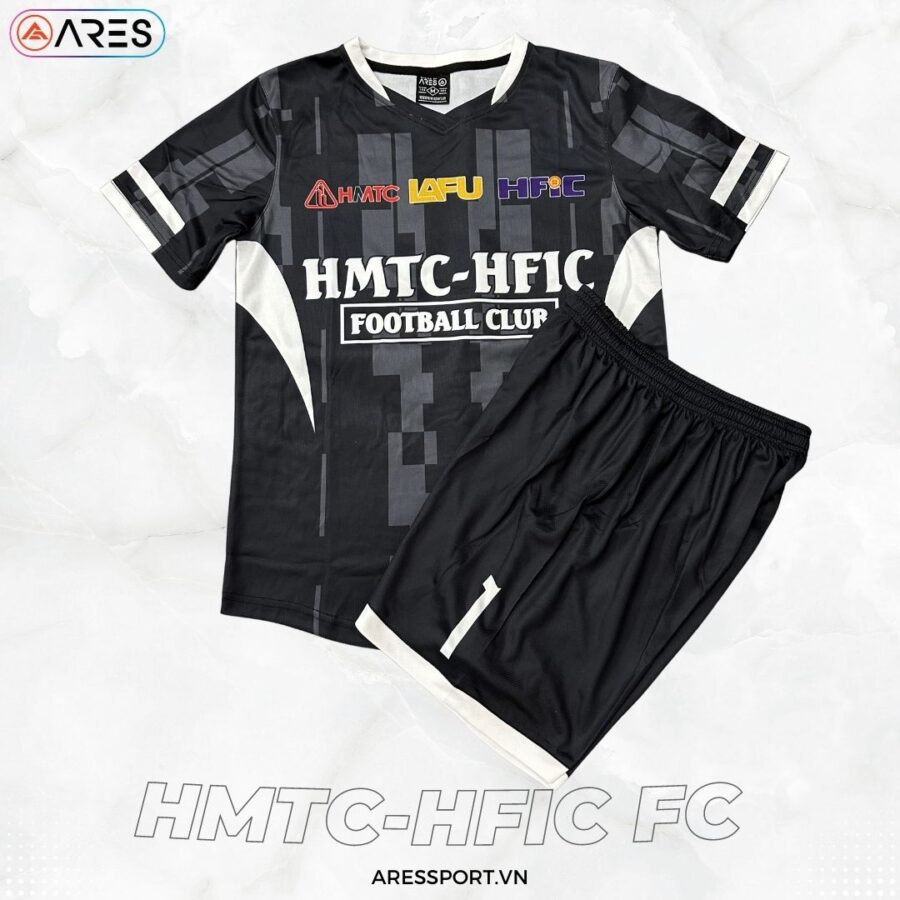 Áo bóng đá không logo ARES Batistuta Đen HMTC HFIC