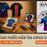Phối màu áo bóng đá đẹp, có gu, đẳng cấp