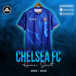 Áo bóng đá Chelsea sân nhà 24-25 xanh bích huyền ảo