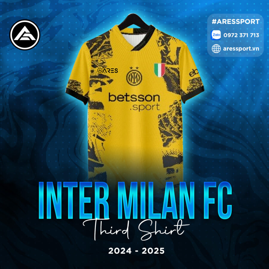 Áo Inter Milan Third Kit 24-25 đặt may theo yêu cầu
