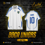 Áo bóng đá Retro Vintage Boca Junior 02-03