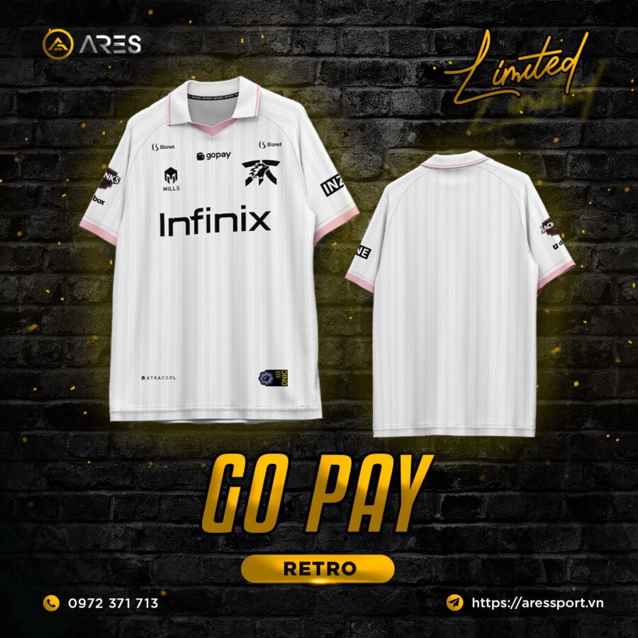 Áo bóng đá Retro Vintage Go Pay 2022