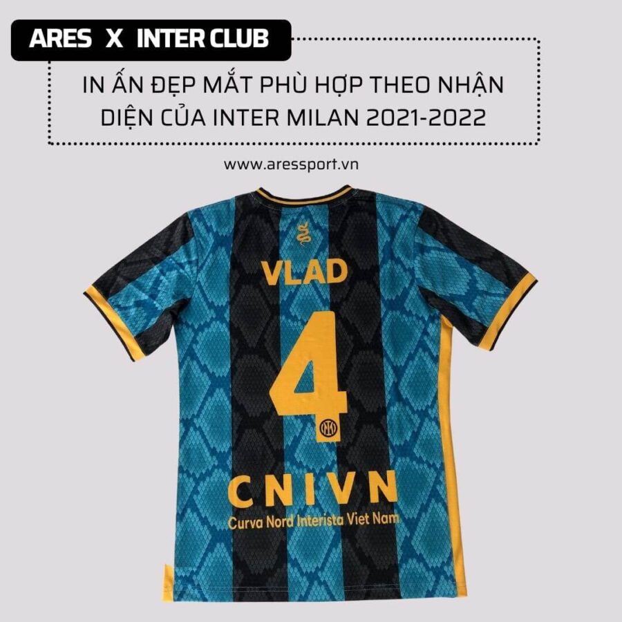 In áo đá bóng Inter Club Vietnam - 30 bộ phong cách Inter Milan | ARES SPORT