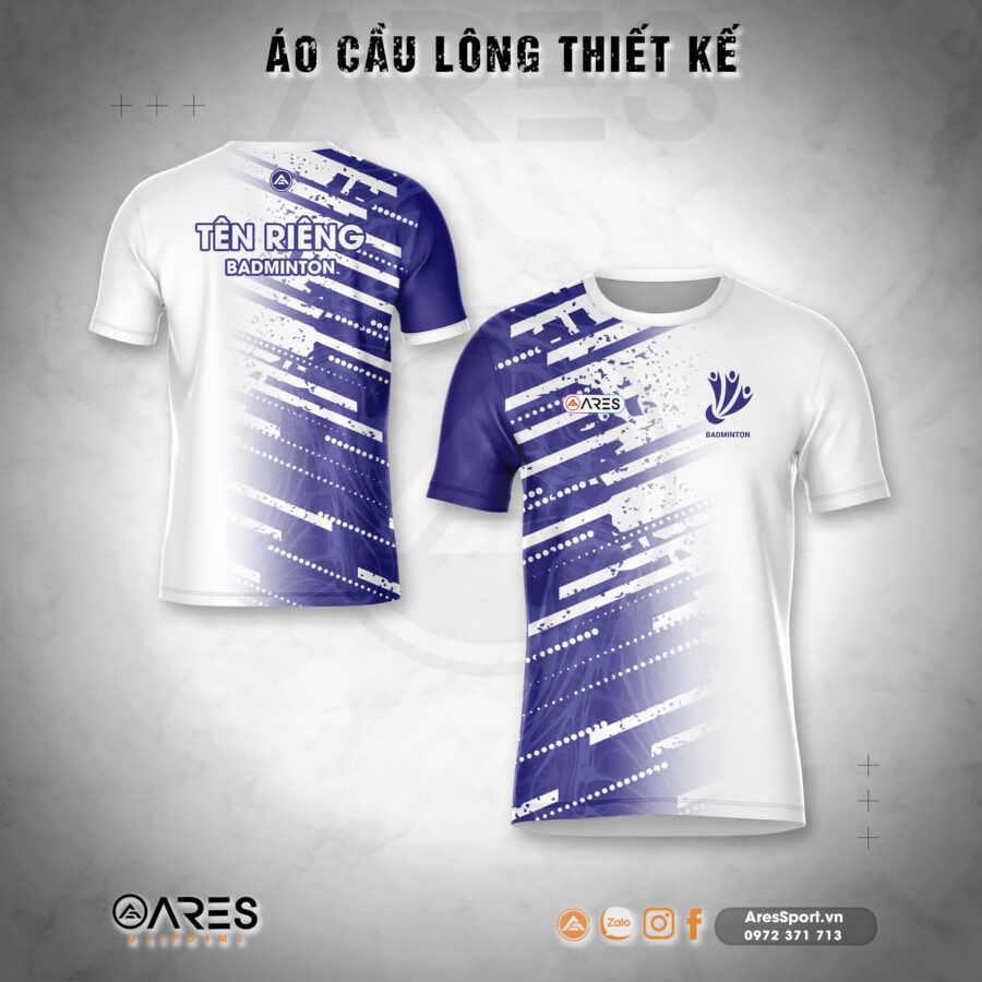 Áo cầu lông ARES Horizon với họa tiết sống động, phong cách hiện đại