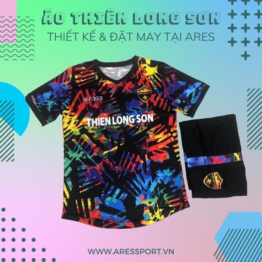 In áo đá bóng Thiên Long Sơn - 30 bộ thiết kế rực rỡ | ARES SPORT