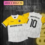In áo đá bóng Wolf FC - Vải thun lạnh - 15 bộ đẹp chất