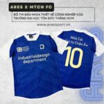 In áo đá bóng MTCN FC - Vải thun lạnh - 9 bộ