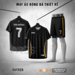 Áo bóng đá ARES Black Titan – Chiến binh bóng đêm mạnh mẽ và bí ẩn
