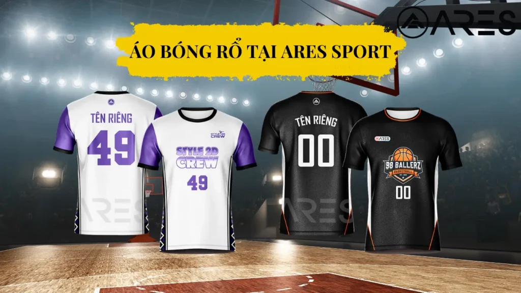 Một số mẫu áo bóng rổ tại Arest Sport
