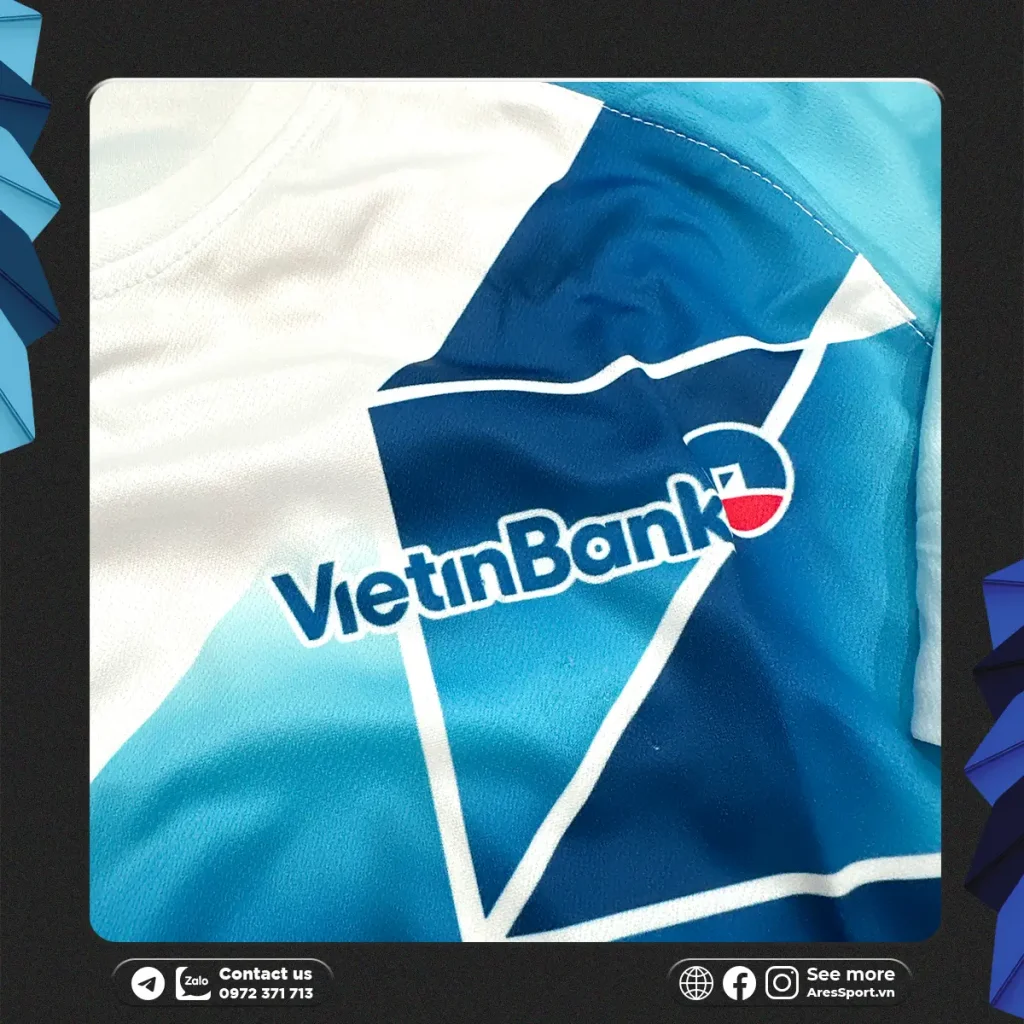 Đặt may áo đá banh Vietinbank Tây Cần Thơ theo yêu cầu