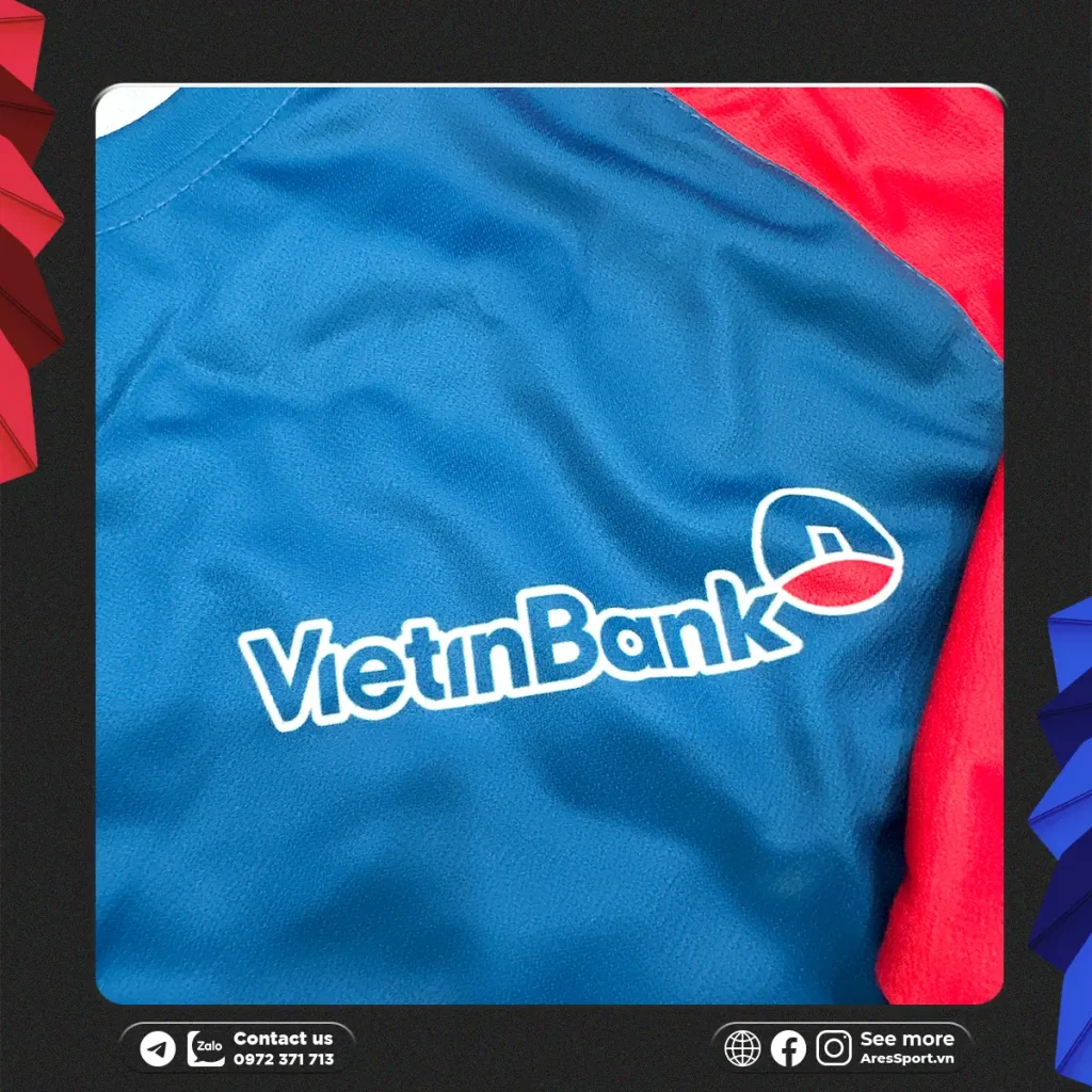 Đặt may áo đá banh Vietinbank Tây Cần Thơ theo yêu cầu