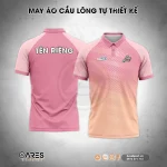Áo cầu lông Pink Blossom với gam màu hồng cam ngọt ngào, phối tay raglan hiện đại, phù hợp cho đội nữ yêu thích sự nhẹ nhàng nhưng vẫn thể thao