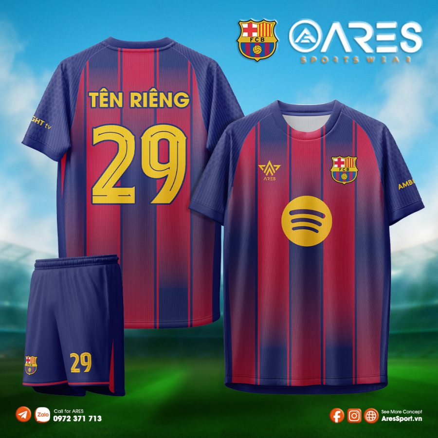 Áo Barca sân nhà 25/26