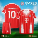 Áo đá banh Bayern 25/26 sân nhà đặt may theo yêu cầu