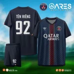 Áo đá banh PSG 25/26 sân nhà đặt may theo yêu cầu