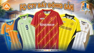 Các mẫu áo đá banh bất động sản