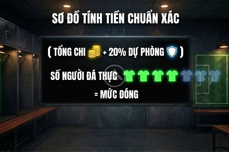 Cách quản lý quỹ đội bóng phong trào 5