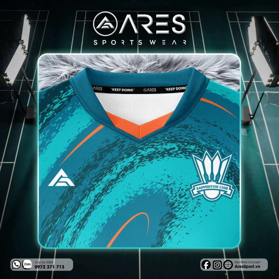 Áo cầu lông Aqua Vortex 3