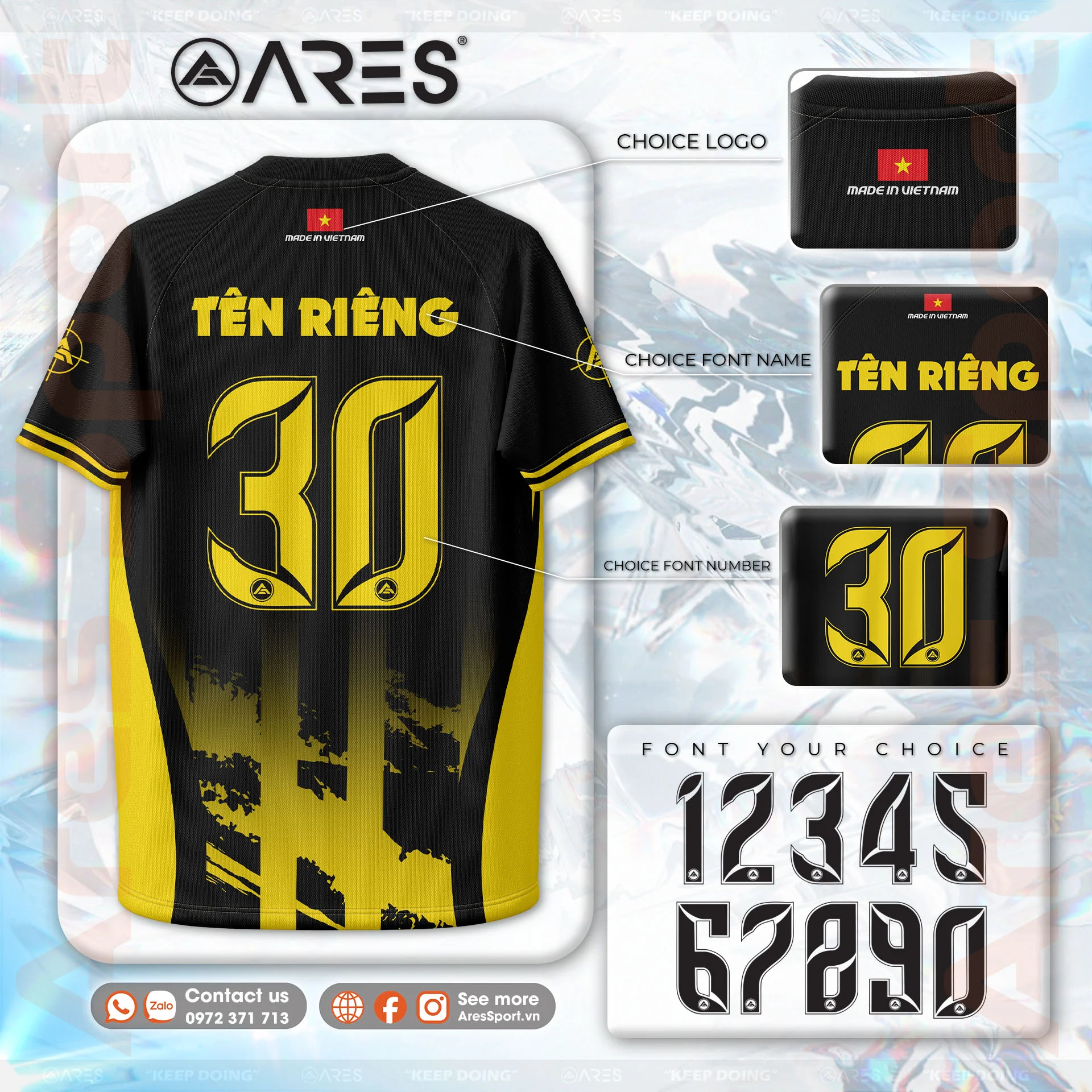 Áo đá banh Thymos Streak – Sấm vàng cuồng nộ Áo đá banh Thymos Streak – Sấm vàng cuồng nộ 4