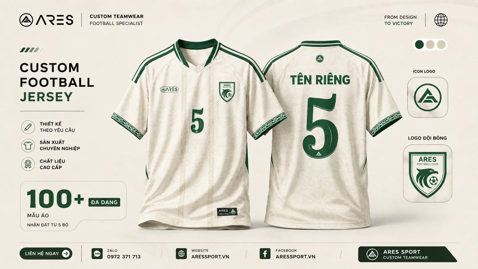 Áo Bóng Đá Tự Thiết Kế